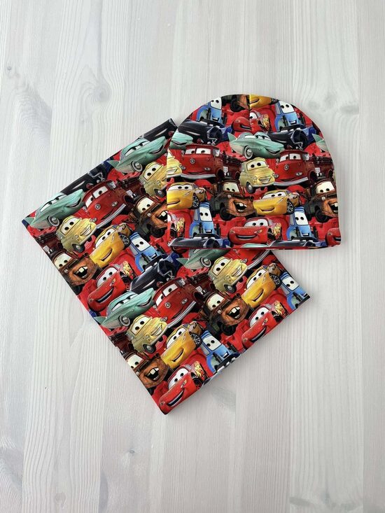 Beanie cepures un tuneļšalles komplekts Ātrums