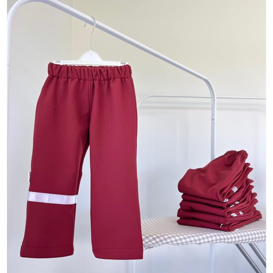 Vienkrāsas softshell bikses